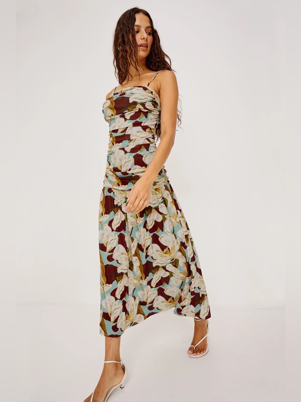 Rails Dolly Dress- in Plumeria
